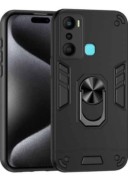 Infinix Hot 20I Için Halkalı Telefon Kılıfı (Yurt Dışından)