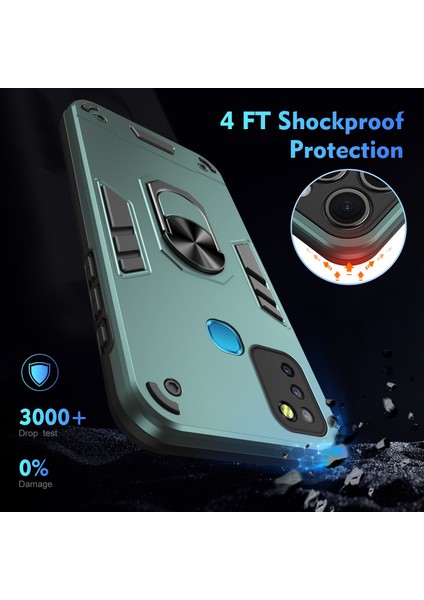 Infinix Smart 5 Için Halka Tutucu Telefon Kılıfı (Yurt Dışından)
