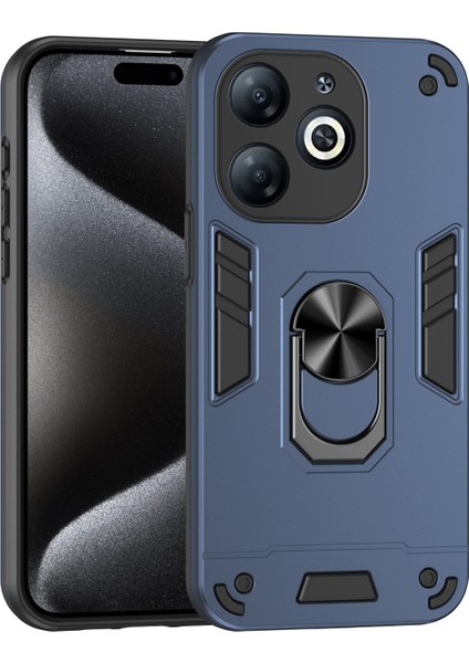 Infinix Smart 8 Için Halka Tutucu Telefon Kılıfı (Yurt Dışından)