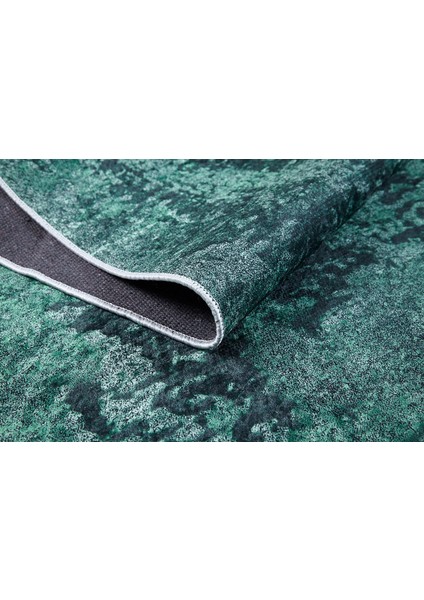 Yeşil Yolluk Dijital Baskılı Makinede Yıkanabilir Kaymaz Taban Saçaklı Halı HA360 fiyatları