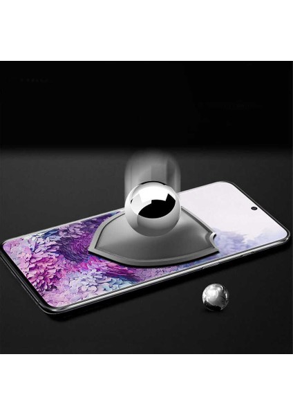Samsung Galaxy S20 Ultra Uyumlu Kavisli Full Yapışkanlı Cam Ekran Koruyucu indirimleri