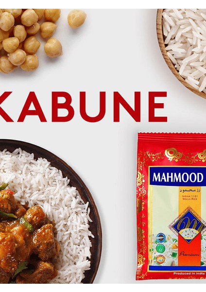 Mahmood Rıce Basmati 1121 Pirinç 900 gr x 3 Adet