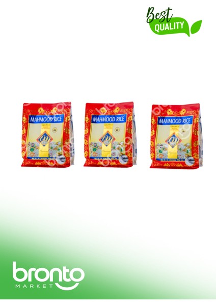Mahmood Rıce Basmati 1121 Pirinç 900 gr x 3 Adet