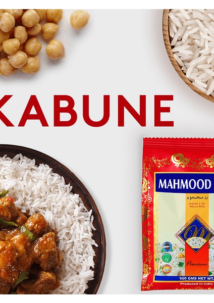 Mahmood Rıce Basmati 1121 Pirinç 900 gr x 3 Adet