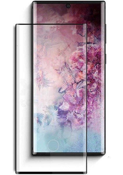 Samsung Galaxy Note 20 Ultra Uyumlu Kavisli Full Yapışkanlı Cam Ekran Koruyucu