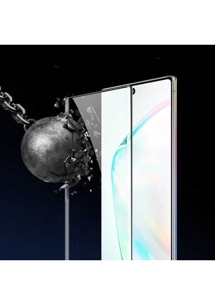 Samsung Galaxy Note 20 Ultra Uyumlu Kavisli Full Yapışkanlı Cam Ekran Koruyucu