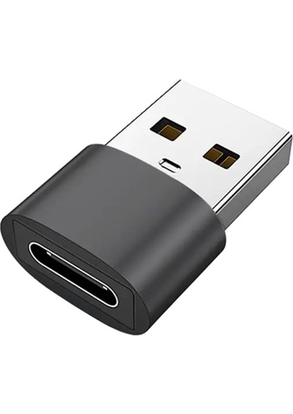 USB 2.0 To Type-C Adaptörü USB Erkek Tip-C Dişi USB A To USB C Dönüştürücü (Rt8-A)