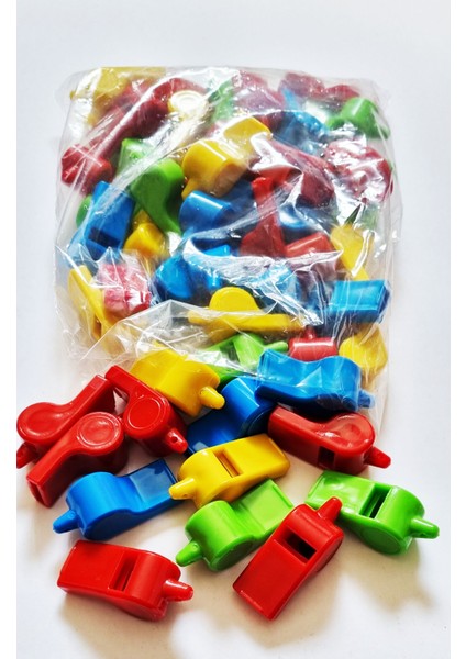 60'lı Pakette Polis Düdüğü Bekçi Düdüğü Hakem Düdüğü Düdük