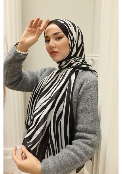 Desenli Soft Şal 70018-01