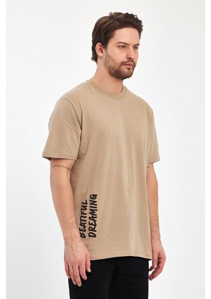 Erkek Arkası Rodi Baskılı Bisiklet Yaka T-Shirt 2750 fiyatları