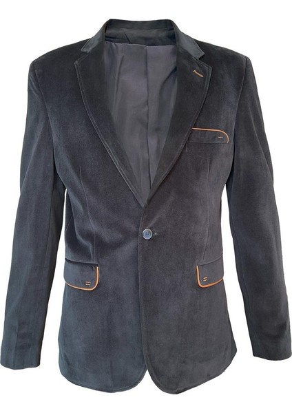 Italyan Stil Slim Fit Klasik Erkek Blazer Ceket