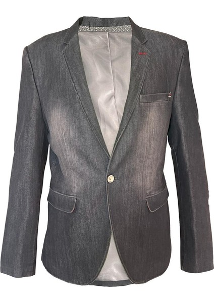 Felix Hardy Italyan Stil Slim Fit Klasik Erkek Blazer Ceket