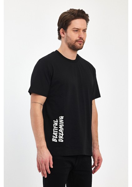 Erkek Arkası Rodi Baskılı Bisiklet Yaka T-Shirt 2750 fiyatları