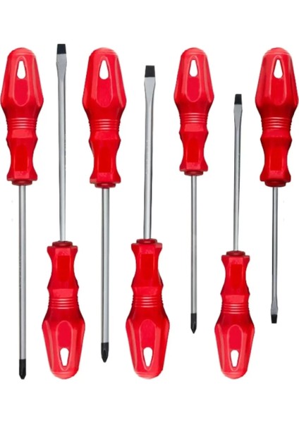 Hon Screwdriver Düz ve Yıldız Tornavida Seti 7 Parça