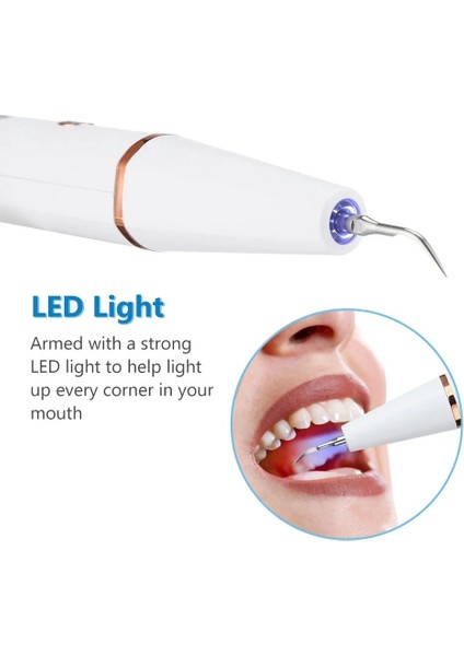 Şarjlı Ultrasonic Titreşi Mli Diş Taşı Tartar Diş Lekesi Temizleme fırsatları
