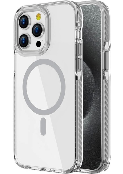 Apple iPhone 14 Pro Max Kılıf Magsafe Şarj Özellikli Airbagli Takılabilir Askı Aparatlı Redclick Nana Kapak