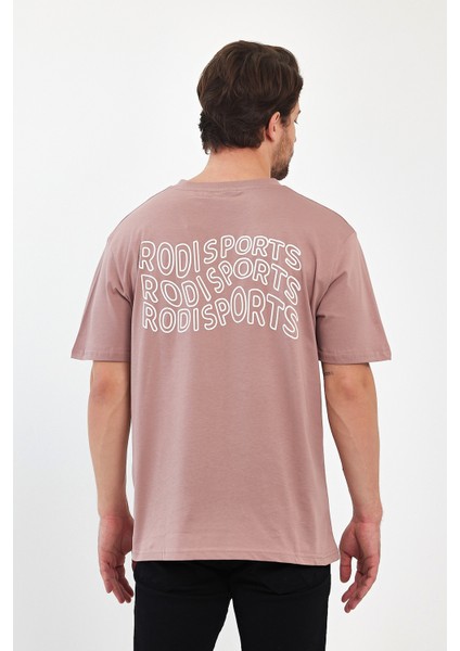 Erkek Arkası Rodi Baskılı Bisiklet Yaka T-Shirt 2750 fırsatları