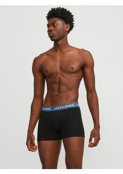 Jack & Jones Solıd Erkek Pamuklu 5 Li Boxer 12254366