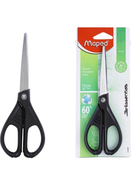 Essentials Green Ofis Makası 17 cm