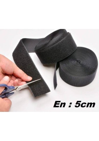 1 Metre Cırt Cırtlı Bant - Cırt Bant - Cırt Cırt Band - En : 5cm