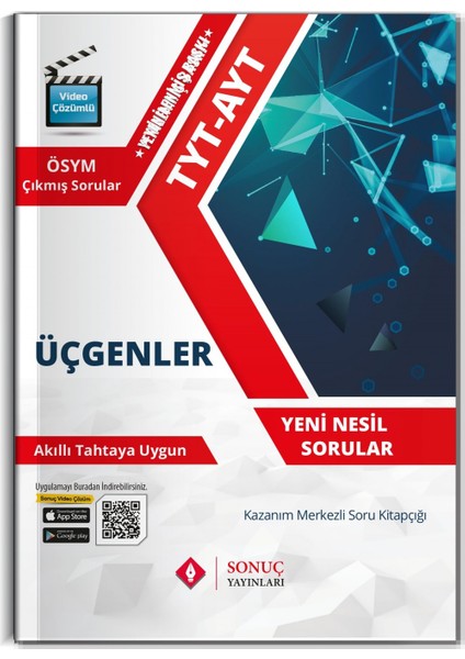 Sonuç Yayınları TYT -AYT Geometri Modül Set-I- 2024-2025 Güncel Baskı