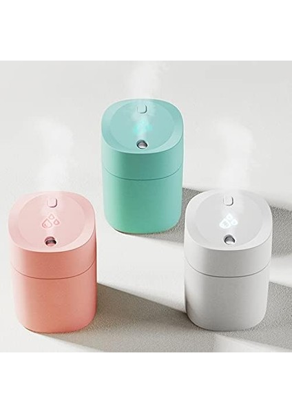 Humıdıfıer K5 200ML USB Renkli Hava Temizleme Nemlendirme Cihazı Pembe
