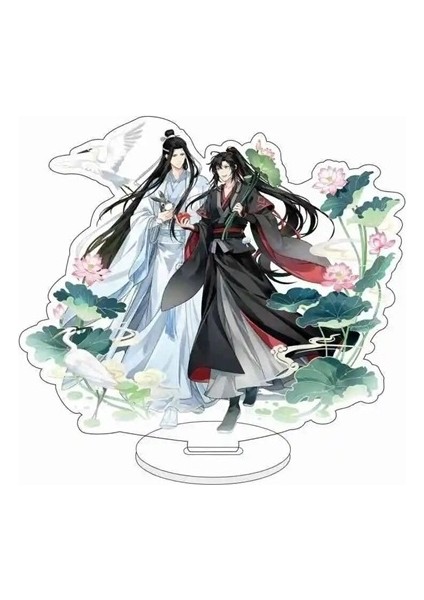 Mo Dao Zu Shi Anime Acrylic Stand Model Toys Wei Wuxian Lan Wangji Jiang Cheng Jin Ling Action Figures Collection Cosplay Props (Yurt Dışından)