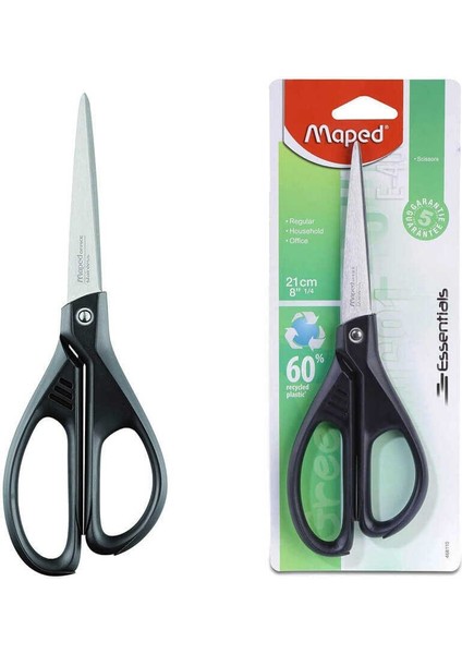 Essentials Green Ofis Makası 21 cm