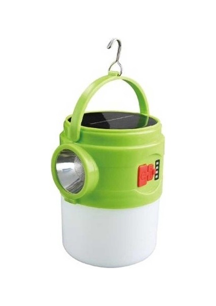 Güneş Enerjili 30 W Yeşil Lamba
