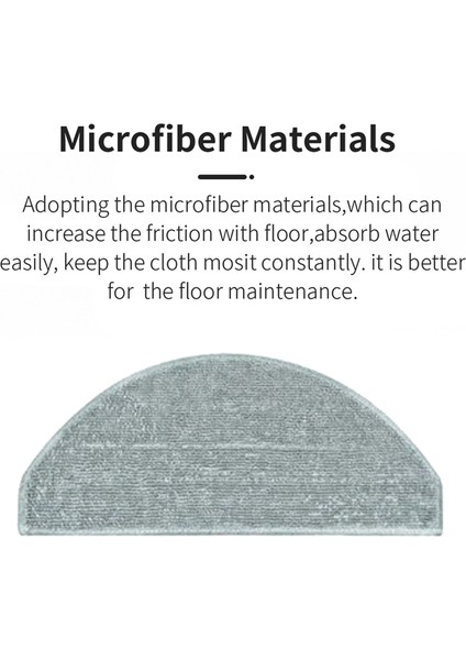 Xiaomi Robot Vakum Için 6pcs Yedek Parçalar Paspas Bezi (Yurt Dışından) indirimleri