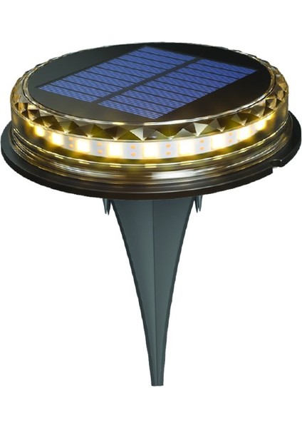 Güneş Enerjili 5 W Yuvarlak Çim Armatürü