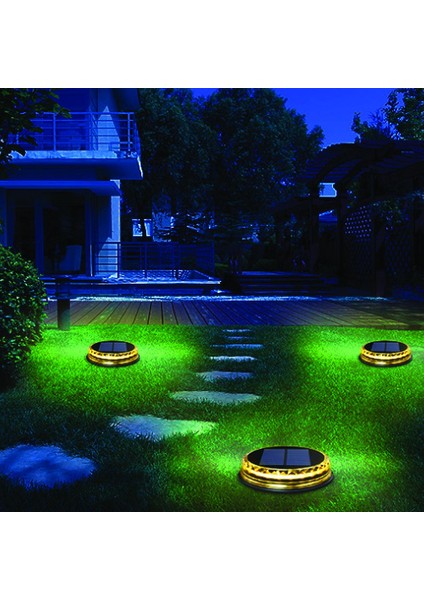 Güneş Enerjili 5 W Yuvarlak Çim Armatürü fiyatları