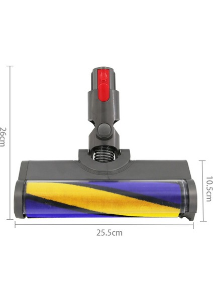 Dyson Akülü Çubuk Elektrikli Süpürge Parçaları Için Yumuşak Rulo Fırça Başlığı (Yurt Dışından)