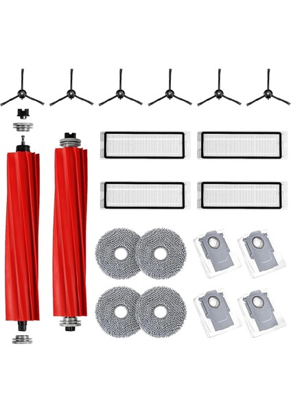 Roborock Q Revo Robot Emme Istasyonu Ana Fırçaları Hepa Filtreleri (Yurt Dışından)