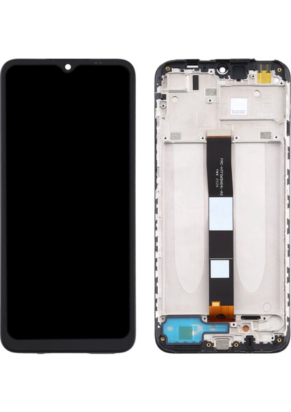 Xiaomi Uyumlu M2006C3LG Redmi 9A Ekran LCD Dokunmatik Full Çıtalı