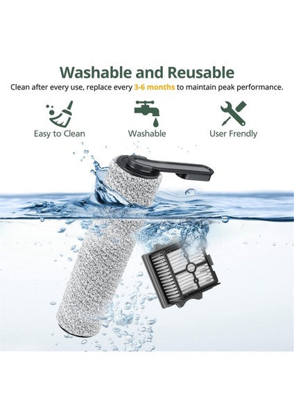 Tineco Floor One S5, Floor One S5 Pro 2 Için Yedek Parçalar (Yurt Dışından) modelleri