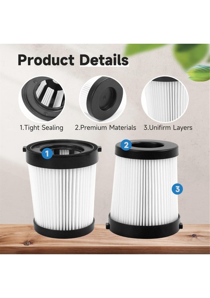 Fabuletta FSV001, 101 Girnoor G160&G165 Için Uyumlu Hepa Filtre (Yurt Dışından) modelleri