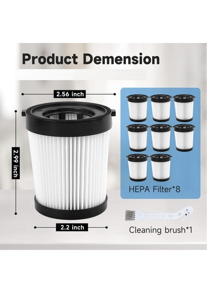 Fabuletta FSV001, 101 Girnoor G160&G165 Için Uyumlu Hepa Filtre (Yurt Dışından) fırsatları