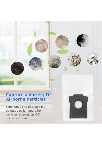 Dreame Robot Süpürgeler Için 10PCS Toz Torbası Yedek Parça Çöp Torbası (Yurt Dışından) indirimleri