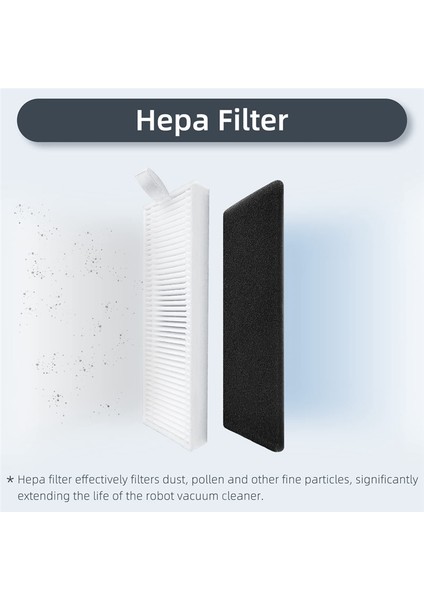 Tikom Ana Yan Fırça Hepa Filtre Paspas Bezleri Bez Robot Süpürgeler (Yurt Dışından) fiyatları