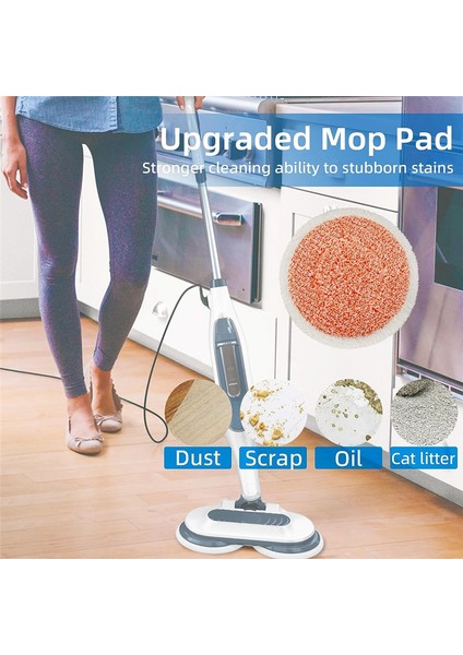 Shark S7000AMZ, S7001, S7201 Için 12 Paket Ağır Fırçalama Buharlı Paspas Pedleri (Yurt Dışından) fırsatları