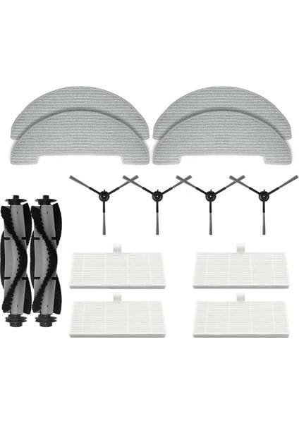 Ana Yan Fırça Hepa Filtre Mop Bezi Yedek Parça (Yurt Dışından)