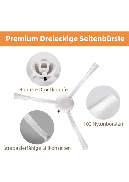 Dreame Xiaomi Elektrikli Süpürge Robot Fırçaları Paspas Pedleri HEPA Filtreleri için (Yurt Dışından) fiyatları