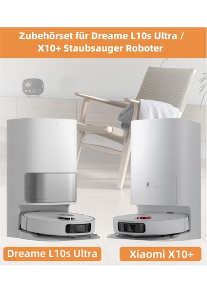 Dreame Xiaomi Elektrikli Süpürge Robot Fırçaları Paspas Pedleri HEPA Filtreleri için (Yurt Dışından) modelleri