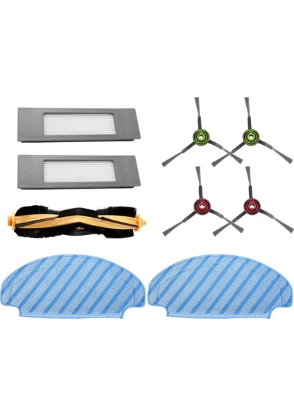Ecovacs Deebot Ozmo N7, N8 Pro+, 920, 950, T5, T8, T8 Için Yedek Set (Yurt Dışından)