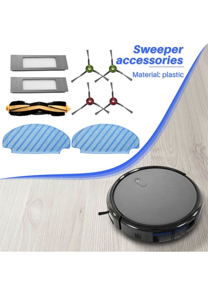 Ecovacs Deebot Ozmo N7, N8 Pro+, 920, 950, T5, T8, T8 Için Yedek Set (Yurt Dışından) fırsatları