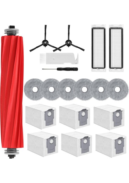 Roborock Q Revo Aksesuarları Robot Süpürge Aksesuar Seti (Yurt Dışından)