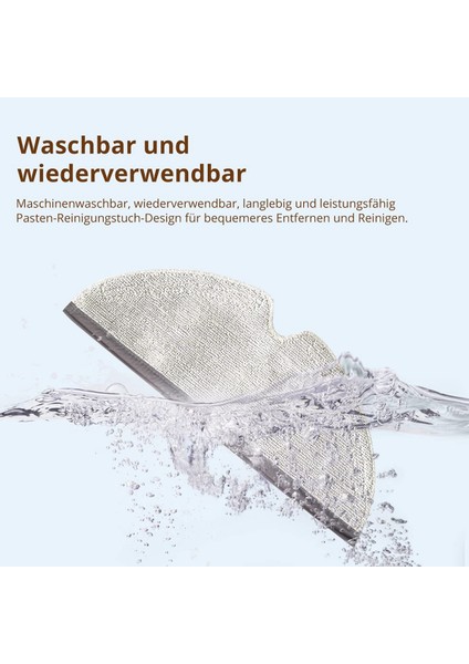 Xiaomi Roborock Q7 Max Için 4'lü Yıkanabilir Yedek Fırça Paketi (Yurt Dışından) fiyatları