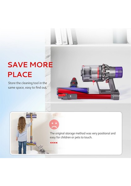 Dyson V7 V8 V10 V11 V15 Kablosuz Elektrikli Süpürge Için Uzatılabilir Çubuk -B (Yurt Dışından) indirimleri