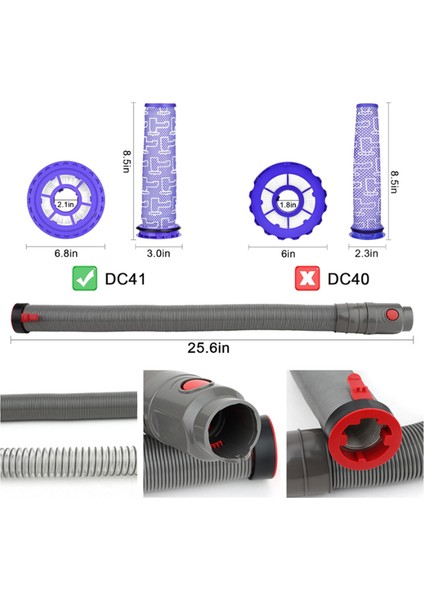 Dyson DC41 DC65 ve UP13 UP20 Hayvan Serisi Elektrikli Süpürge Filtreleri (Yurt Dışından) fiyatları